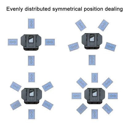ShuffleX - 2-in-1 Automatic Card Shuffler & Dealer